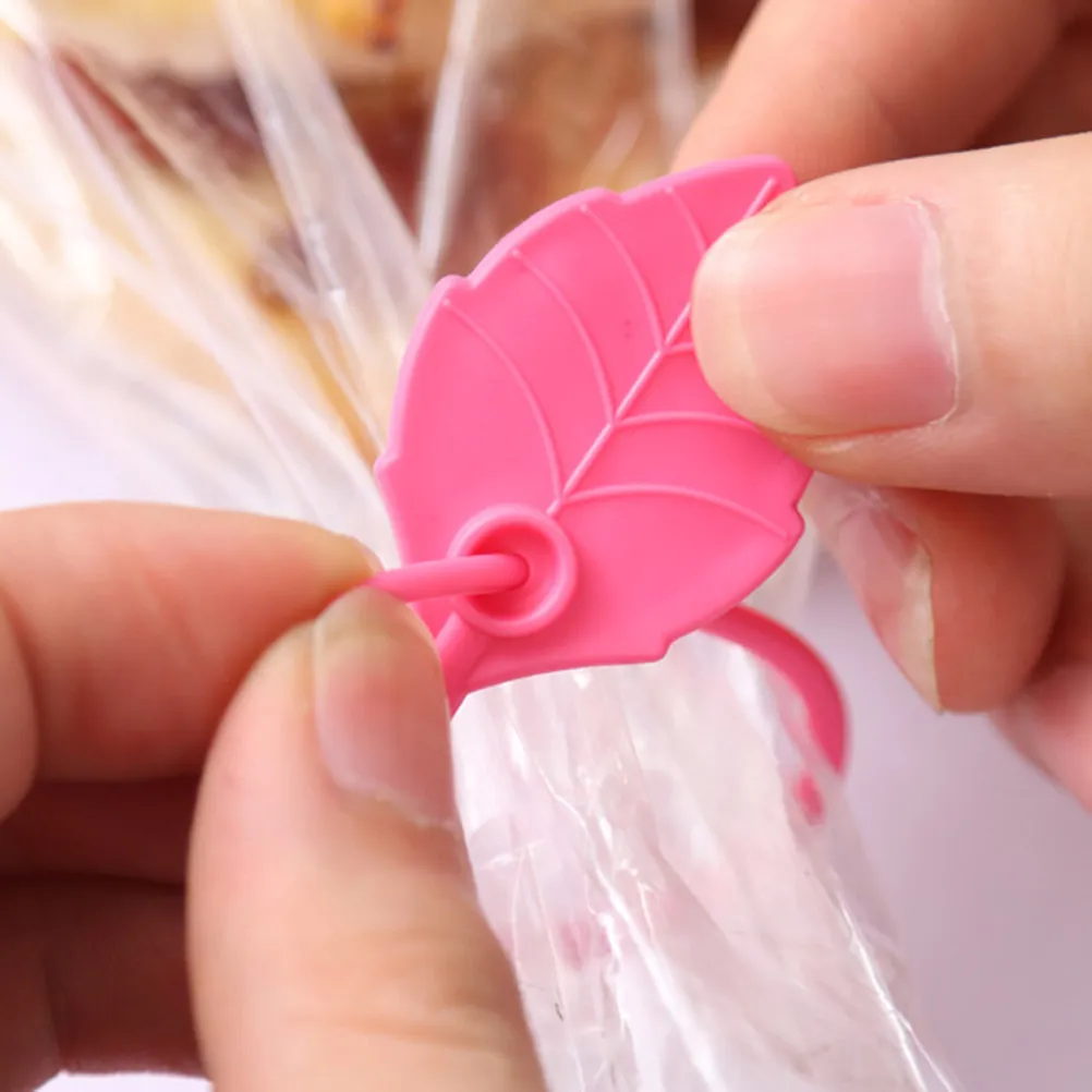10pcs Reusable Silicone Tie Wraps – 7-inch Cable & Food Bag Clips, Mixed Colors, Wire Organizer