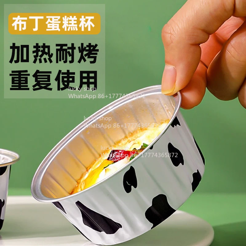 Tin Foil Bowl Reusable Baking Cup Household