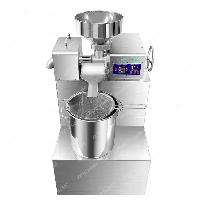 P30 medium-sized commercial oil press All stainless steel intelligent operation 20-30 kg/h