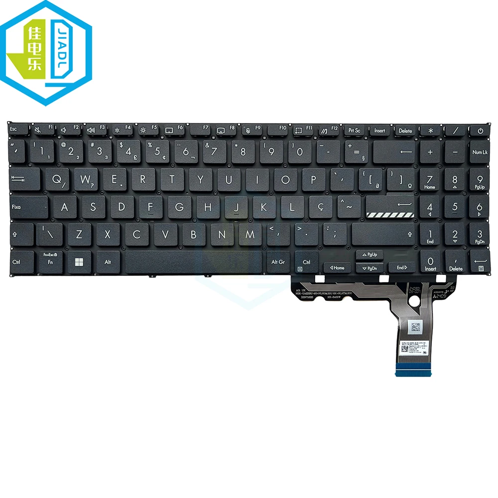 BR LA SP US Keyboard For ASUS VIVOBOOK X1503 E5104 K3605 K3605ZV K3605VC 15X K3504 M3504 S3504 E1504 M3605