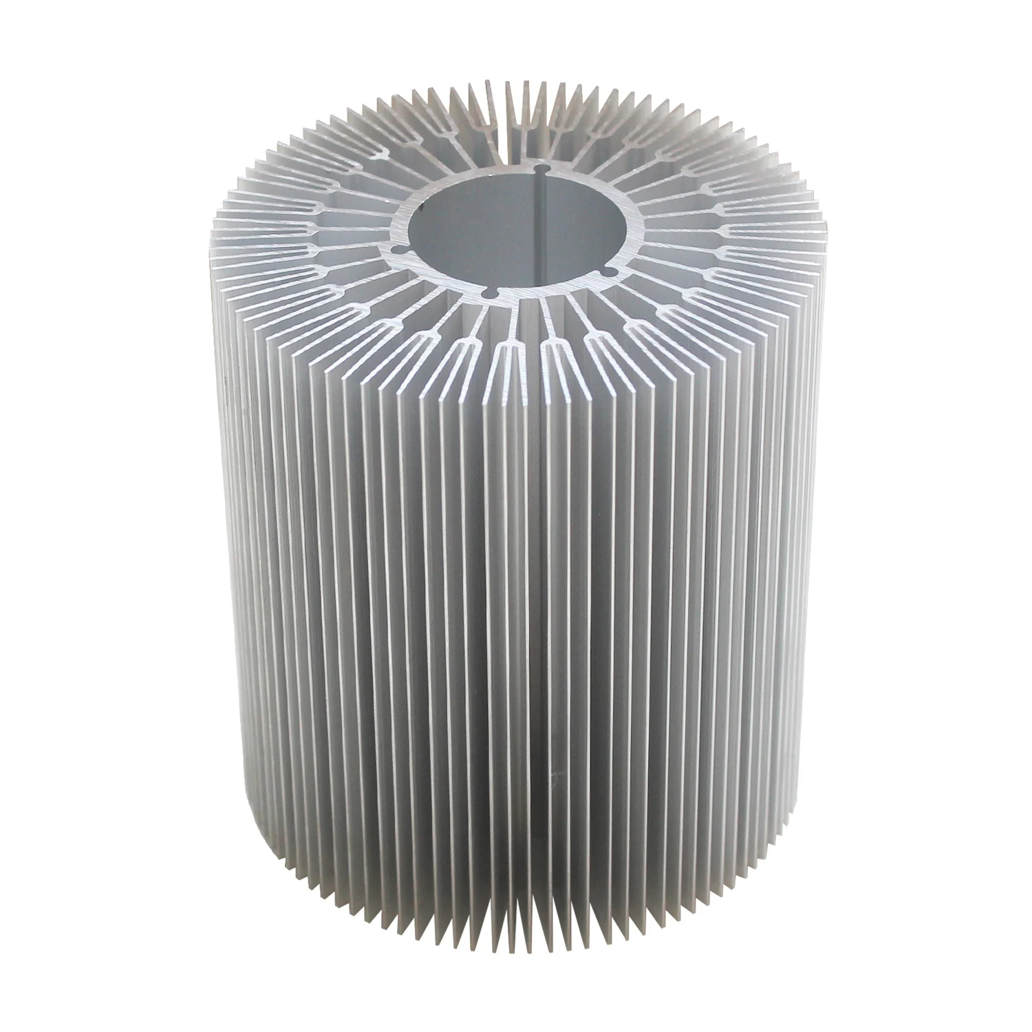 round heatsink dense tooth radiator for led light lamp cooling replacement parts 1PC Aluminum led heat sink sunflower radiator