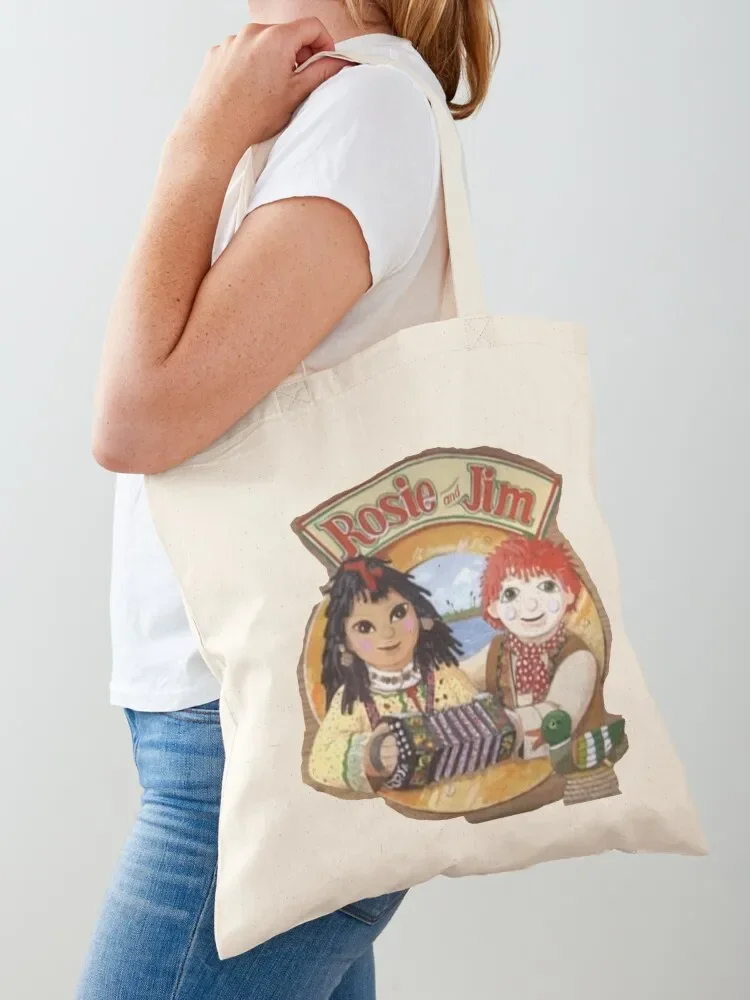 

Rosie and Jim Vintage Childrens TV Tote Bag eco pack Beach bag Women's bag
