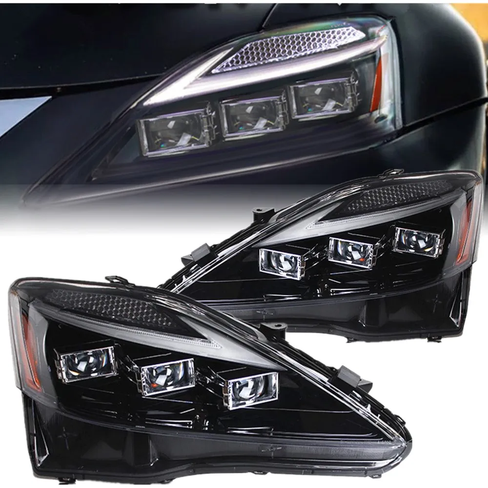 

Car Front Lights For Lexus IS IS250 IS300 IS350 LED Headlight 2006-2012 Headlamp Upgrade Front DRL Signal Automotive Accessories