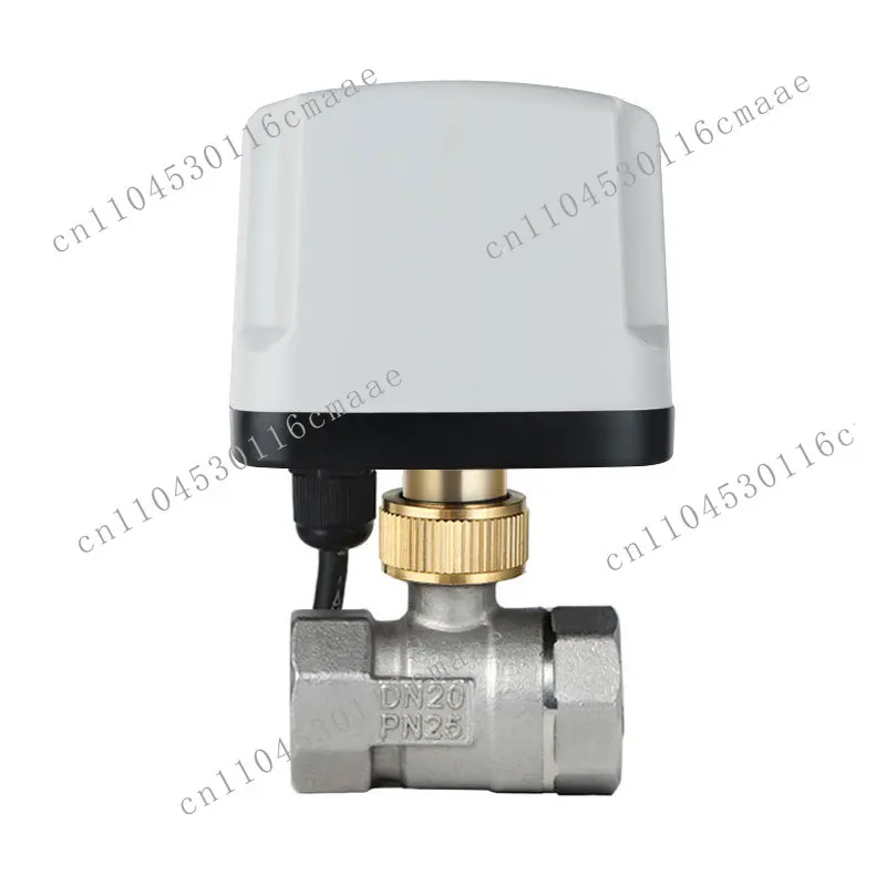 Stainless steel electric ball valve IP65 waterproof metal interface electric two-way valve