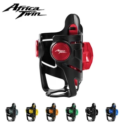 For Honda Africa Twin CRF 1100 L CRF1100 CRF1000L Motorcycle Beverage Water Bottle Cage Drink Cup Holder Sdand Mount Accessories