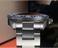 San Martin SN0121TF 39mm Upgraded GR5 Titanium Watch HZ6460 GMT Automatic Movement Sapphire BGW9 Luminous Waterproof Watches photo 2