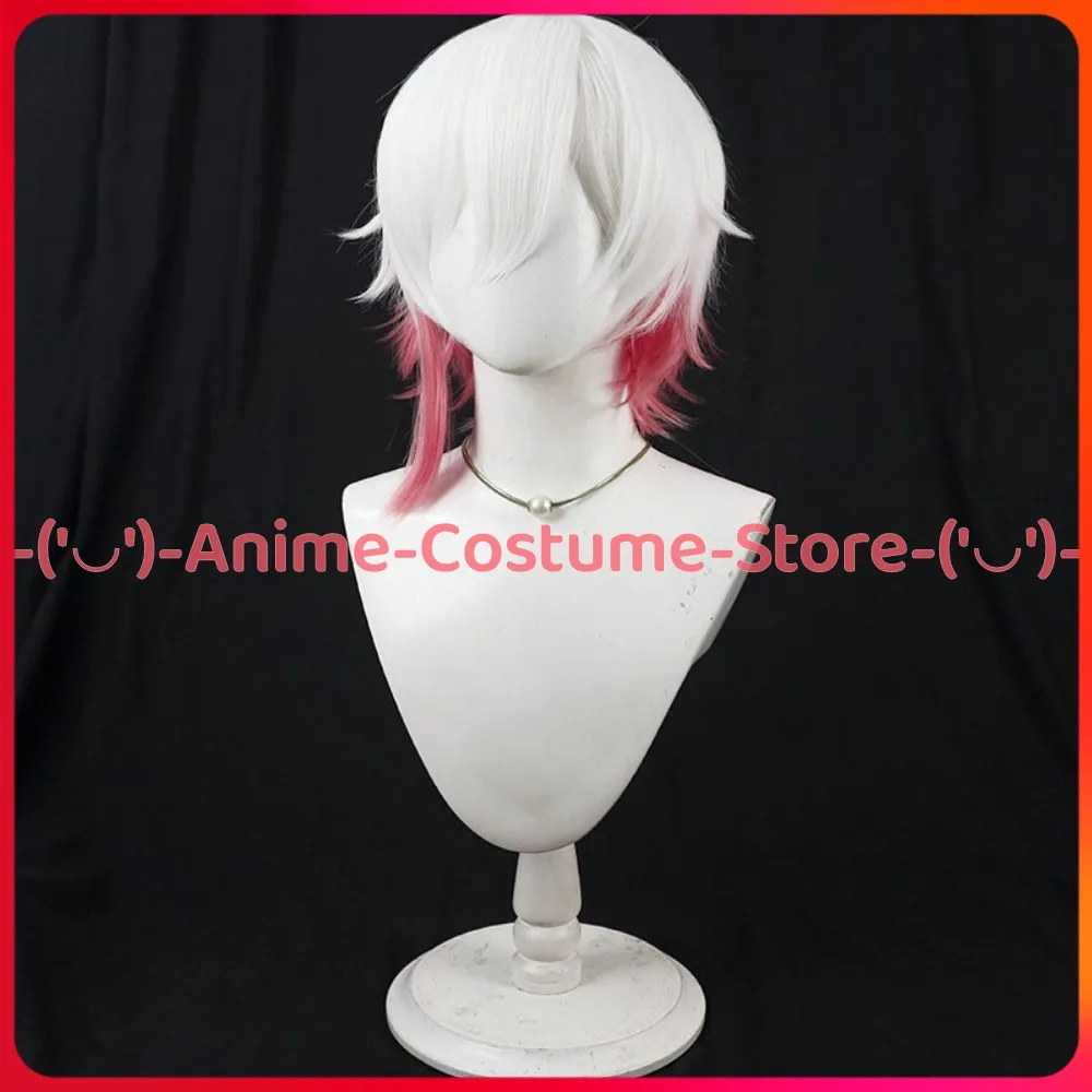 الساحرة محاكمة إيما ساكورابا شعر مستعار تأثيري أنيمي لعبة شخصية هالوين كرنفال زي حفلة الباروكات مقاومة للحرارة الشعر الاصطناعية #4