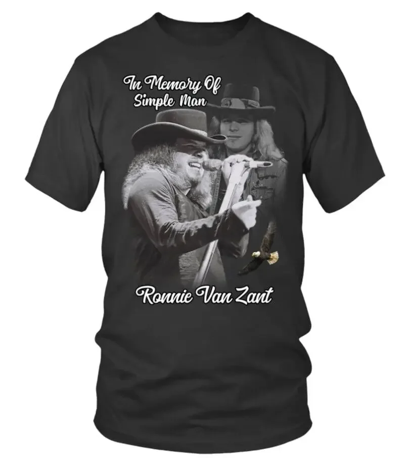 

Футболка In Memory Of Simple Man Ronnie Van Zant All