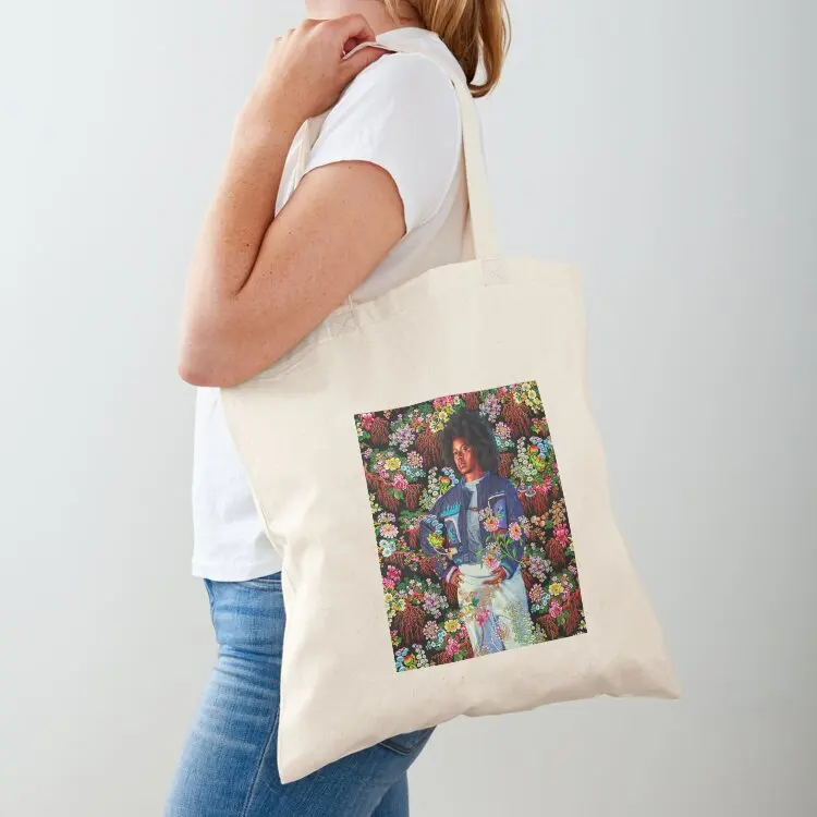 Kehinde Wiley Portrait of Nelly Moudime II Tote Bag حقيبة تسوق حقائب مخصصة حقيبة نسائية فاخرة للنساء