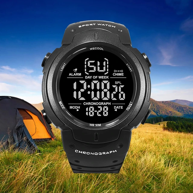 Digital watch with alarm hotsell