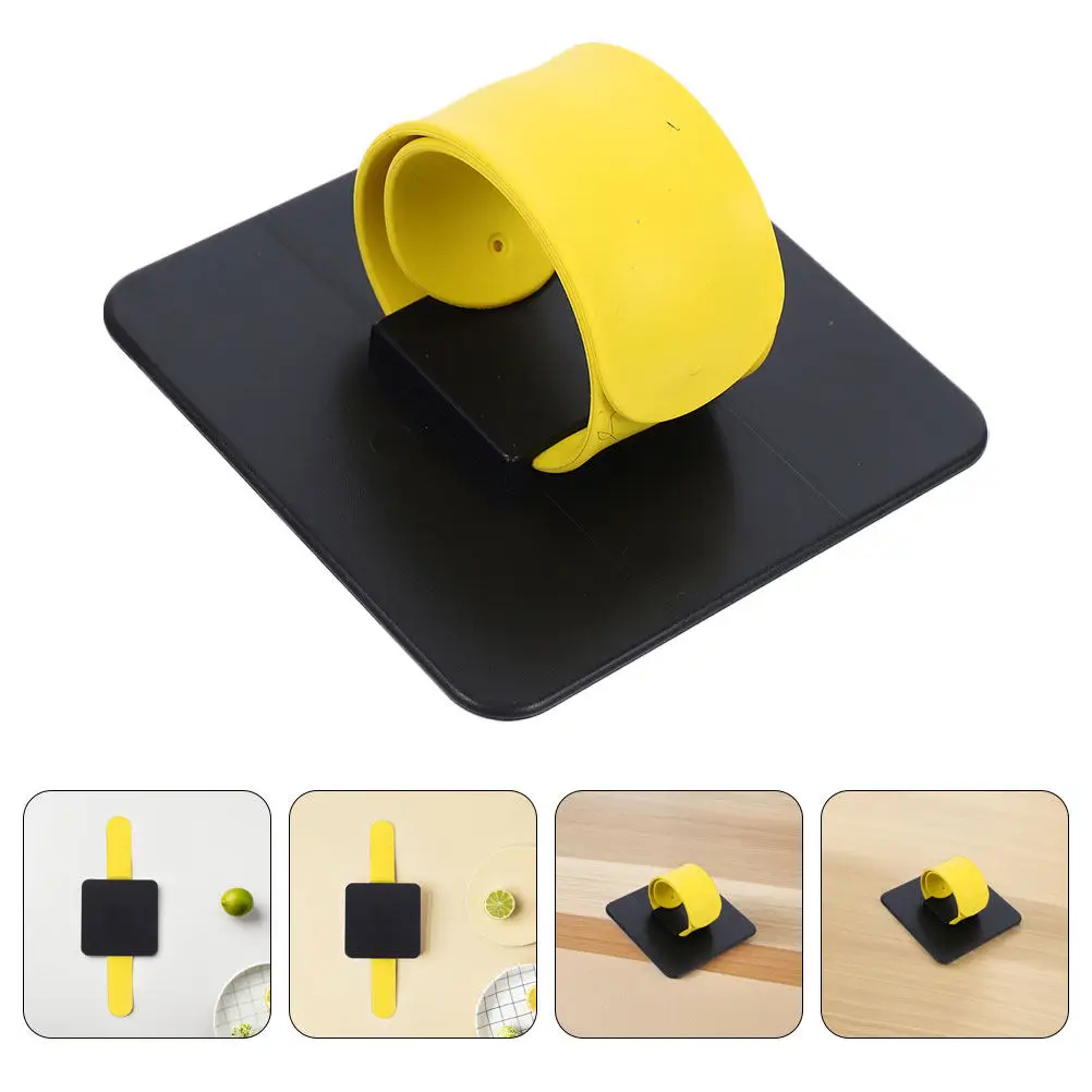 2Pcs Silicone Hair Dye Slap Wristband Palette Board for Precise Hair Highlighting Coloring Applicator Portable Lightweight