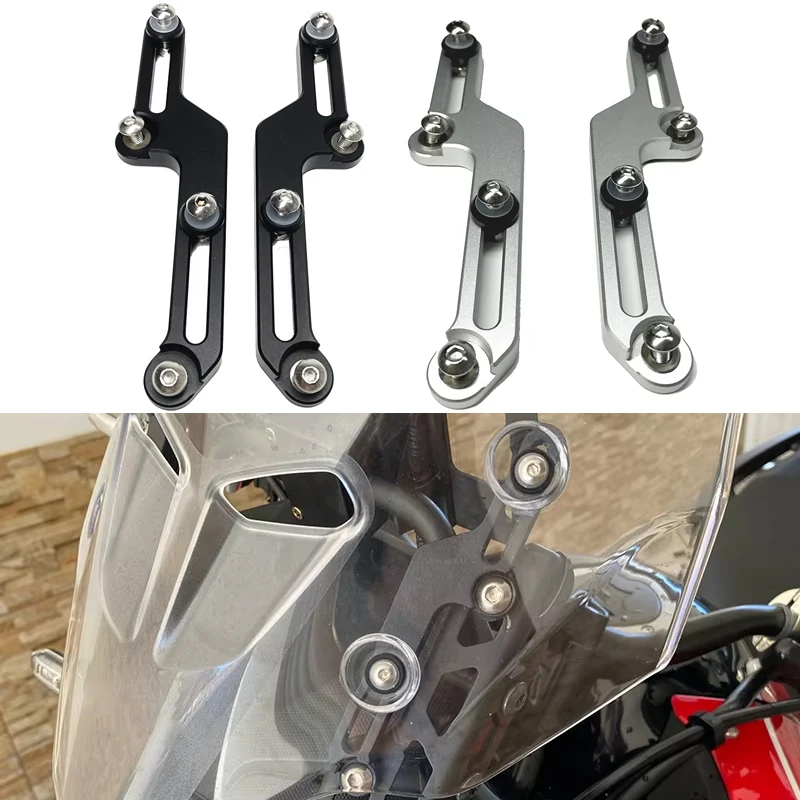 

CB500X Windscreen Adjusters Motorcycle CNC Windshield Bracket Fit For HONDA CB 500X CB500 X 500X 2017-2021 2019 2020 Motorcycle