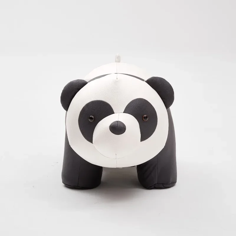 Cute cute pet home, living room door, stool simple Internet celebrity creative panda, animal stool