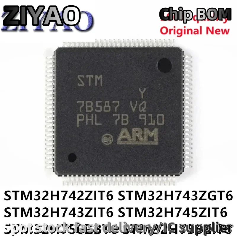 

(5piece) STM32H750ZBT6 STM32H755ZIT6 STM32H7A3Z QFP STM32H742ZIT6 STM32H743ZGT6 STM32H743ZIT6 STM32H745ZIT6