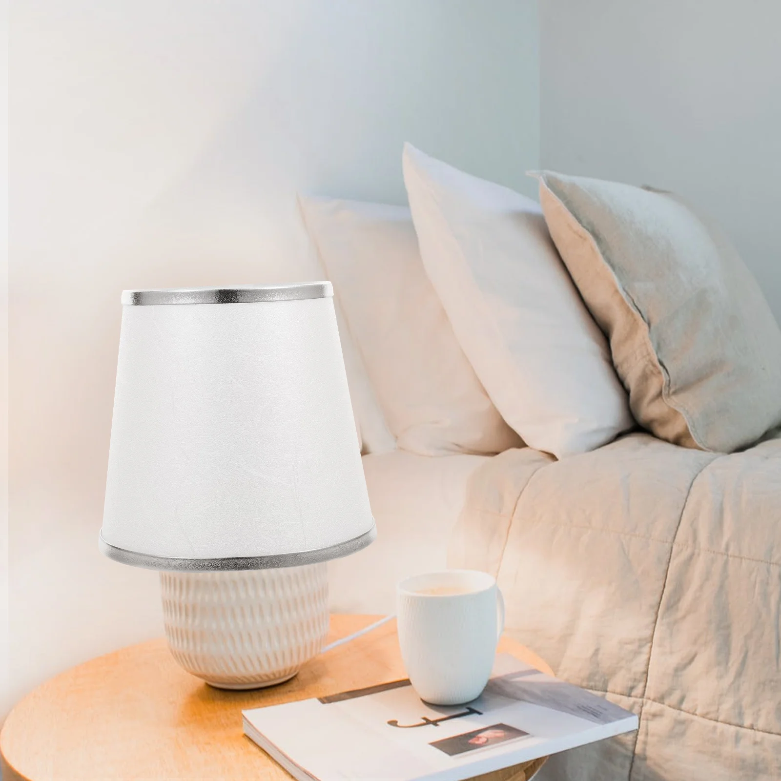 

Cloth Lampshade For Pendant Desk Floor Lamp European Style Fabric Light Cover Multifunctional Decorative Shade Ceiling