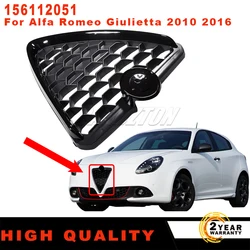 New Front Bumper Honeycomb Mesh Air Intake radiator grill Shield black 156112051 For Alfa Romeo Giulietta 940 car accessories