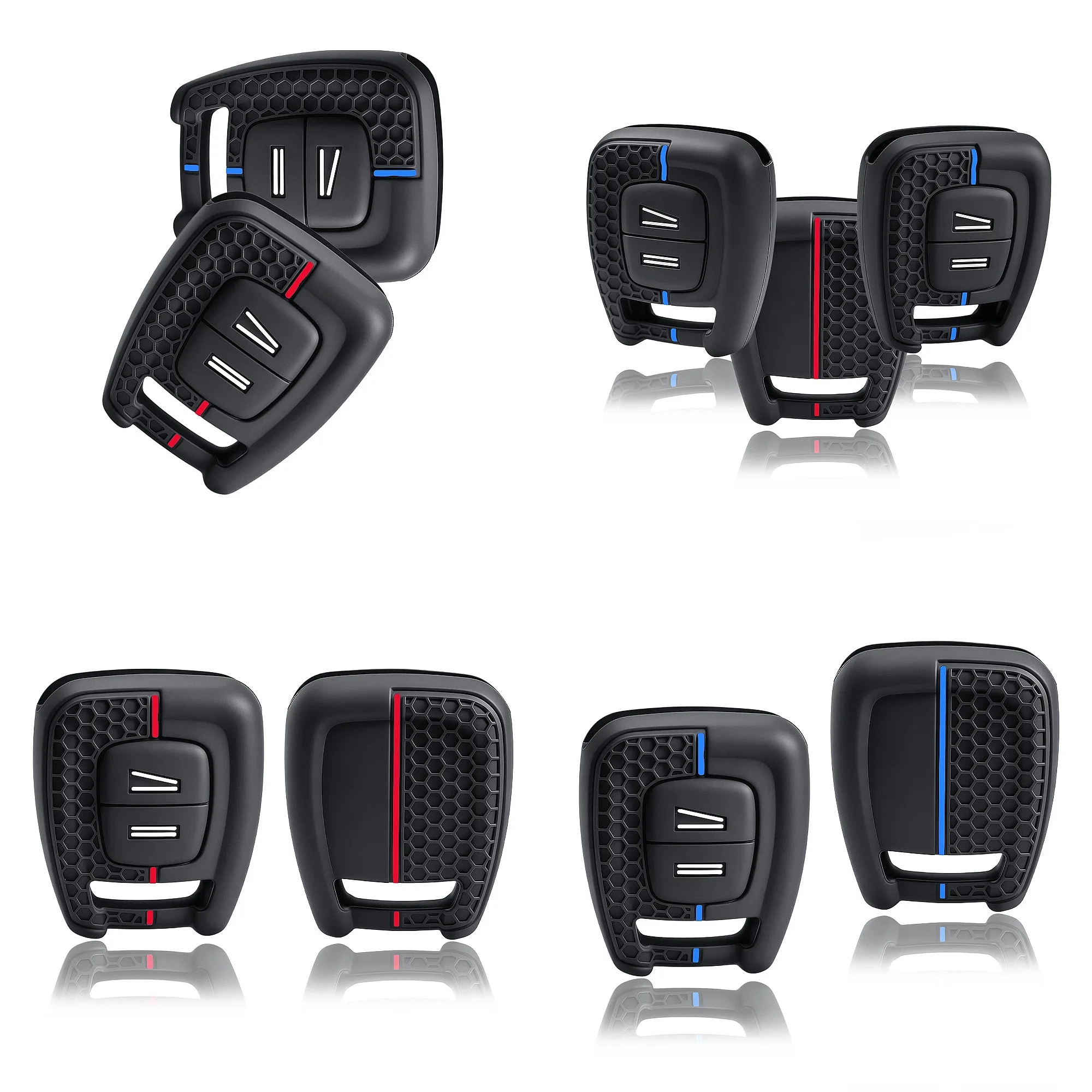 Silicone Car Key Fob Cover For Opel Astra K Vectra B Zafira Frontera Omega Remote Key Case