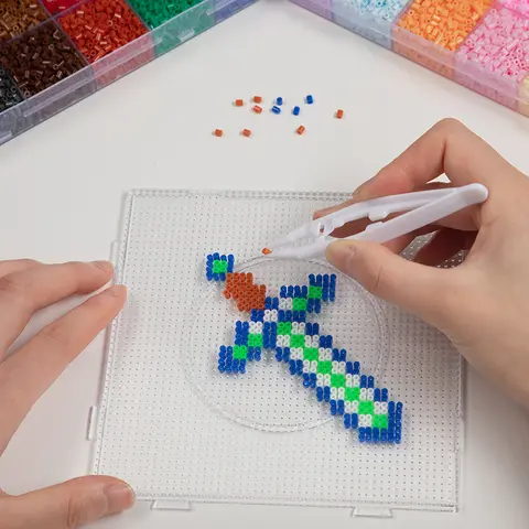 10000 Pcs/Bag 2.6mm Hama Beads Puzzle Perlen Iron Beads Diy Perler Fuse Bead Intelligence Educational Toys Thermal Mosaic Beads