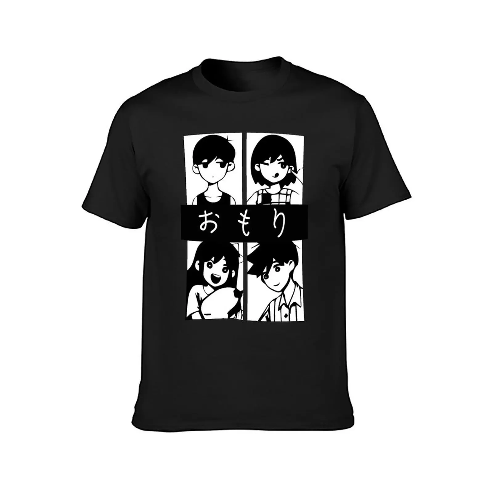 Omori (Omori, Kel, Aubrey und Hero) T-Shirt vintage blanks men t shirts