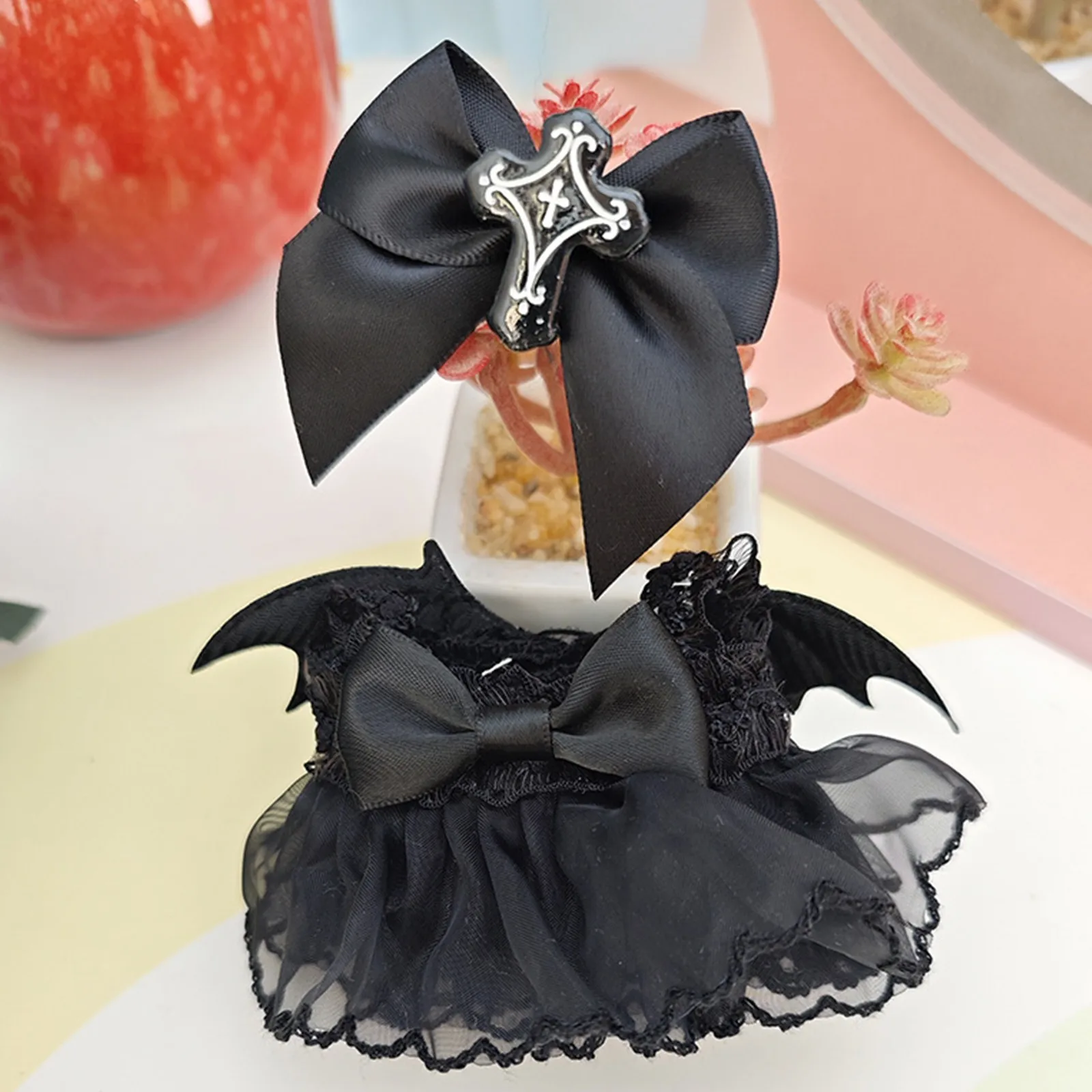 

Fun Halloween Themed Dolls Dress up Clothing Cute Mini Plush Doll's Clothes Accessories Plush Toys Clothing Collection Gifts