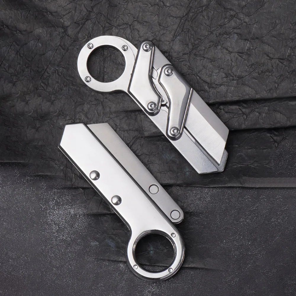 Механический складной инструмент для улицы, удобный складной нож, высокая твердость, многофункциональная форма, нож для экспресс-фруктов