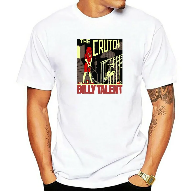 Official Billy Talent The Crutch T-shirt Dead Silence 666 Album Hits Band Watoos