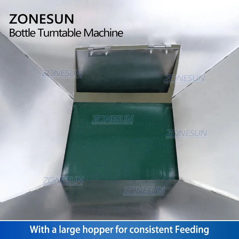 ZONESUN ZS-LP150 piccola bottiglia di plastica completamente automatica che organizza la macchina del riordinatore per la linea di produzione dell'etichettatrice di riempimento