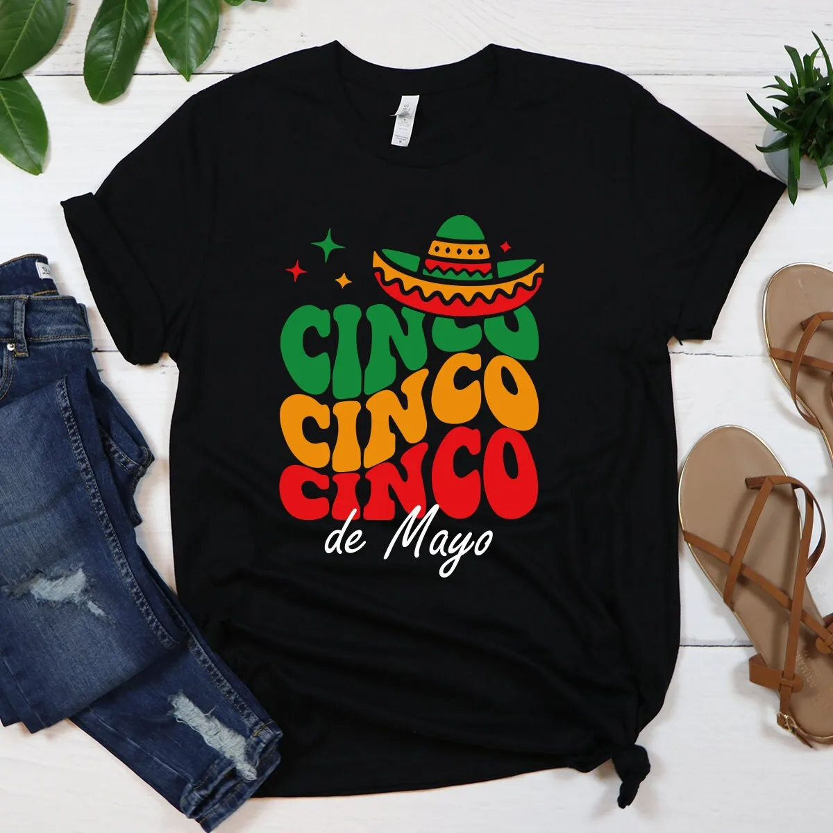 Cinco De Mayo T Shirt Drinking Drinko Sombrero Fiesta Mexican Festival Tee Shirts For Her