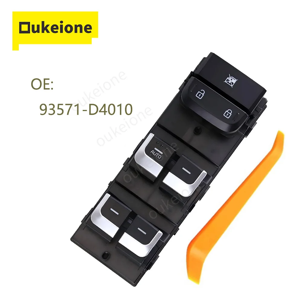 

Front Driver Side Auto Power Window Control Switch Lifter Button for Kia Optima 2016 2017 2018 93571-D4010 Car Accesories