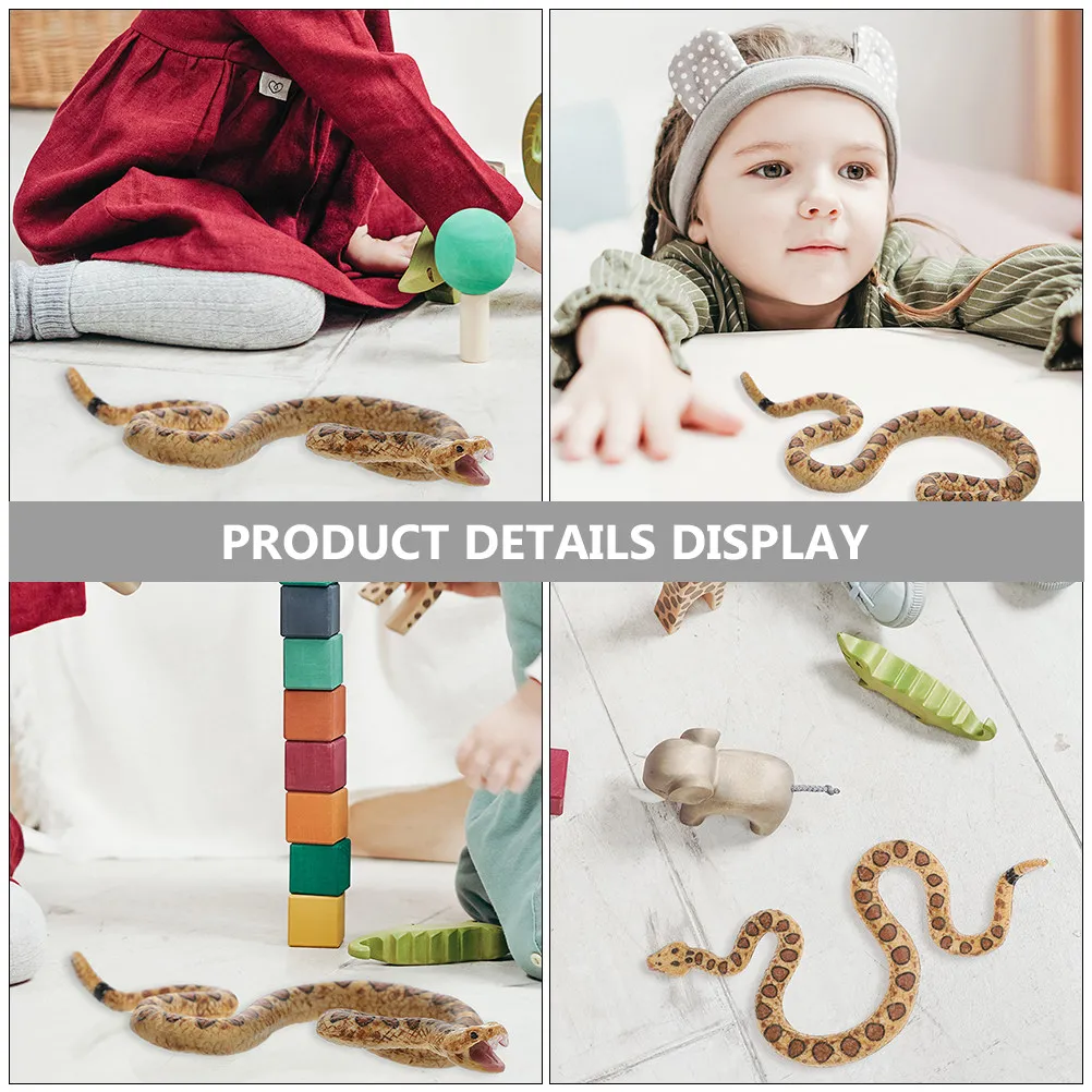 2pcs-realistic-snake-simulation-decoration-halloween-party-prank-scary-lifelike-animal-figure-snake-ornament-stage-prop
