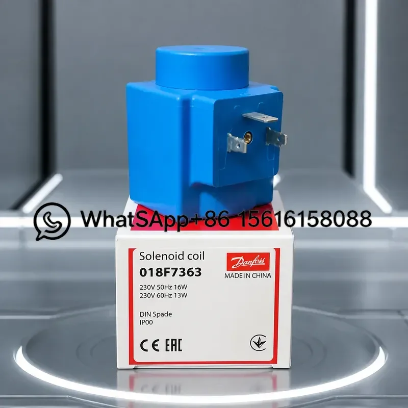 Original Danfoss Solenoid Valve Coil 018F7363 018F6707 018F6182 BE024AS BB230CS Refrigeration Parts AC DC Electromagnetic