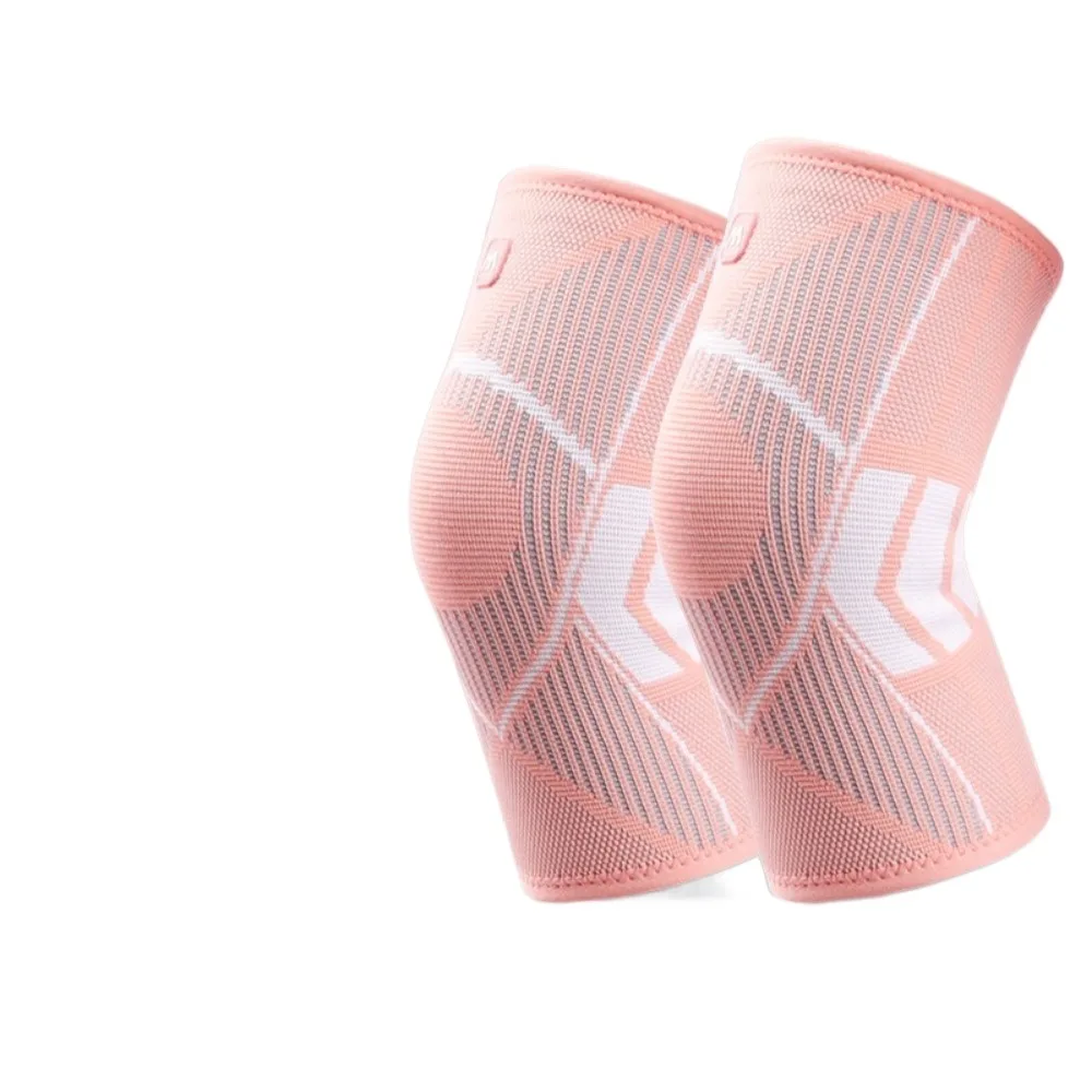 

1pair Breathable Knee Supports Brace Joints Protector Anti-collision Knee Pad Shock-absorbing Elastic Knee Sleeve