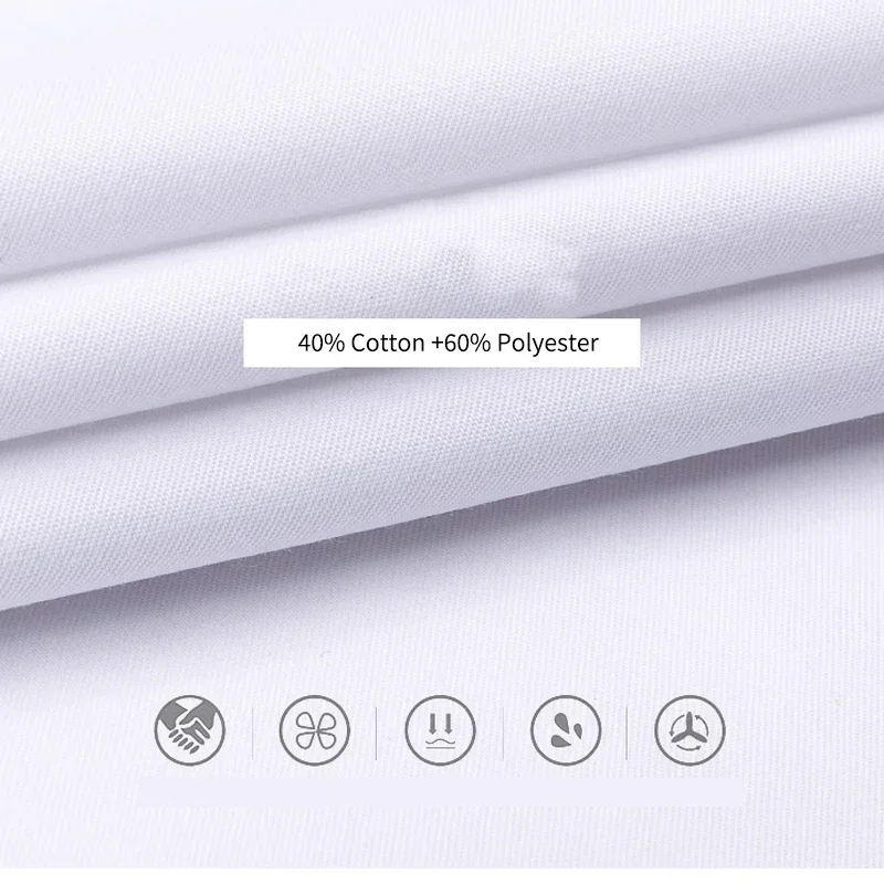 

Summer New Shirts Casual Fashion Cotton Short Sleeve Slim Fit Men Social Blouse Button Down White Dress Shirt 6XL 8XL