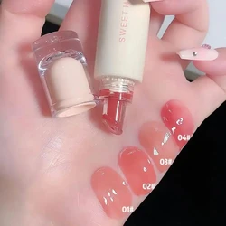 Lápiz labial líquido hidratante, tinte de labios rojo de larga duración, resistente al agua, maquillaje coreano, cosmético