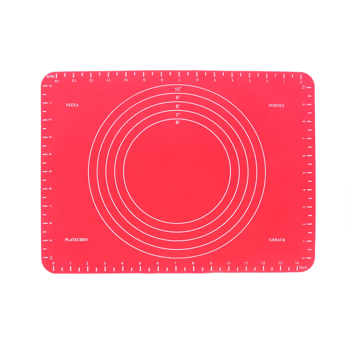 

Silicone Kneading Mat Non Stick Baking Pastry Proofing Kitchen Mats Rolling Measurement High Temp Resistant Easy Clean Store