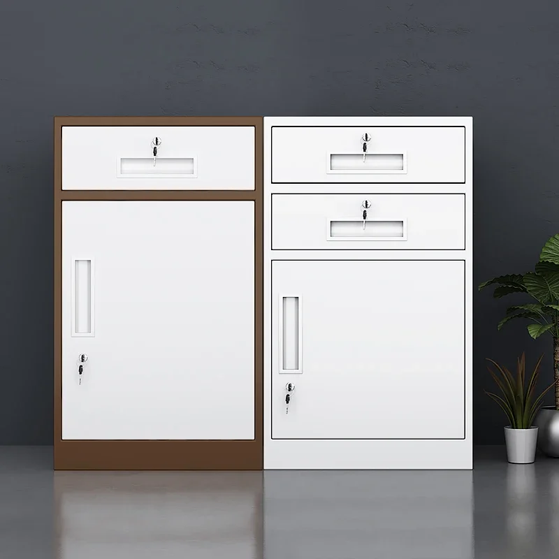 Iron file cabinet under office desk, information cabinet, tool storage cabinet, low cabinet,High Quality