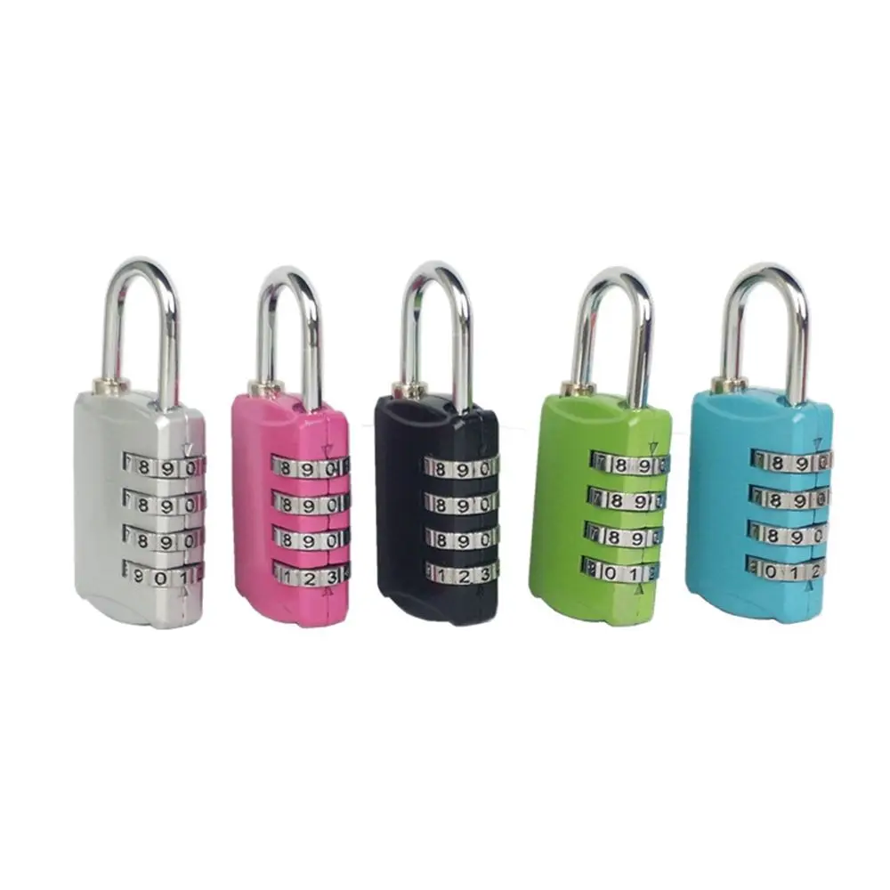 Handbag 4 Digit For Luggage Combination Suitcase Password Code Padlock Smart Lock Password Lock Number Locks