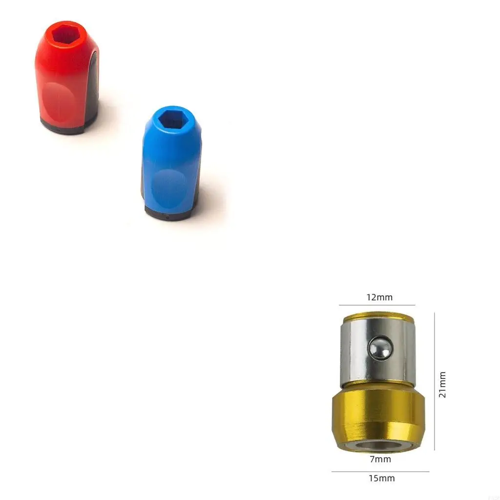 Screwdriver Head Rings Screwdriver Head Rings for Drill Screw Driver Head Rings Removable