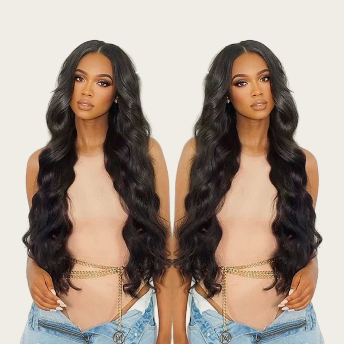 Queen Mary Body Wave Bundles With Closure Brazilian Hair Weave 3/4 Bundles With Closure Natural Human Hair Bundles With Closure - Image 5