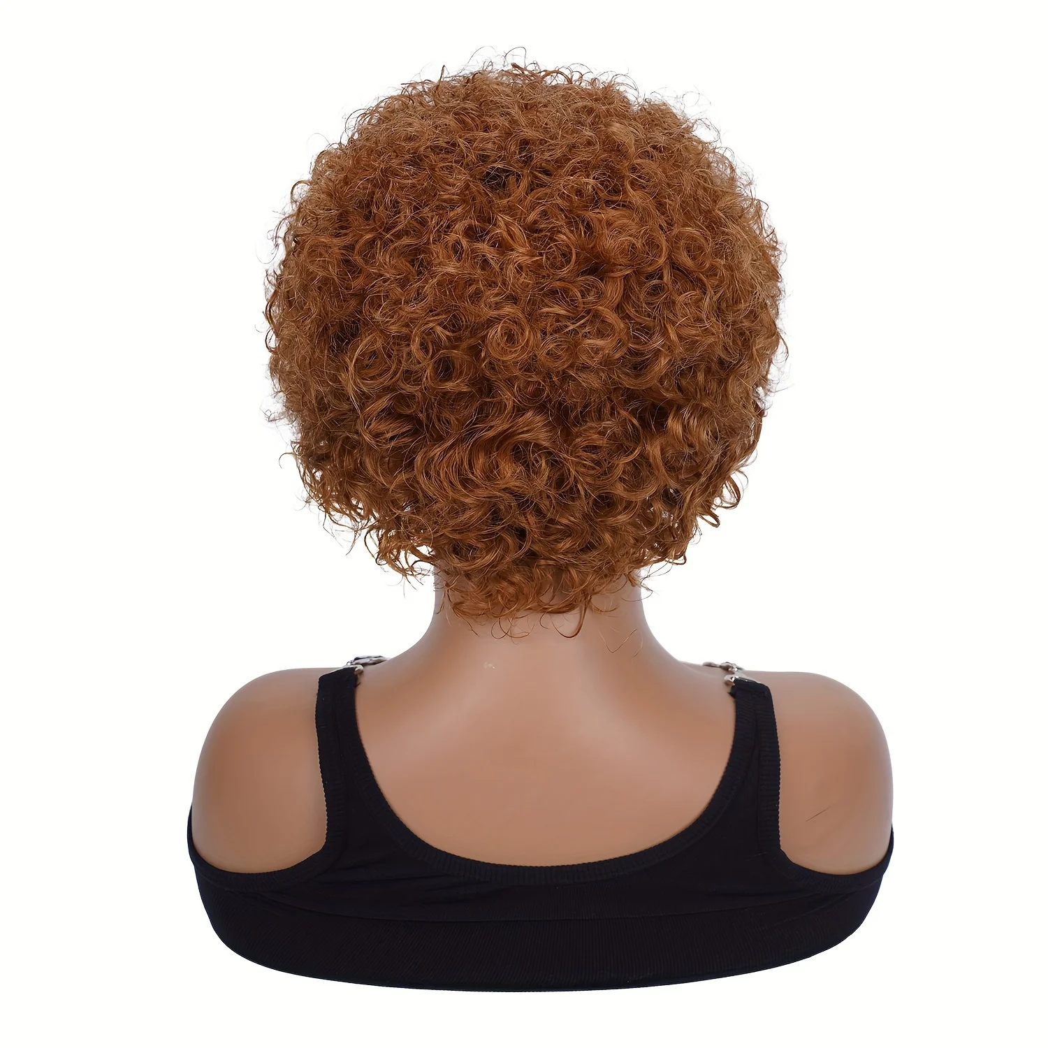 150% Density 13x1 Brazilian Lace Front Human Hair Wig Short Curly Lace Front Wigs Transparent Lace Frontal Wigs Color 1B/30