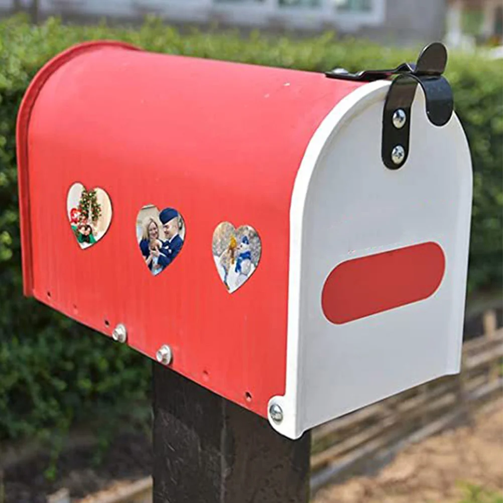 

10Pcs Blank Sublimation Refrigerator Magnets Glossy Heat Transfer DIY Kitchen Decoration Sublimation Car Magnet Blanks