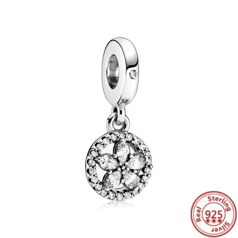 

Высококачественные модные классические бусины с перьями в форме сердца и снежинки, подходят для оригинальных подвесок Pandora, браслетов, ювелирных изделий своими руками