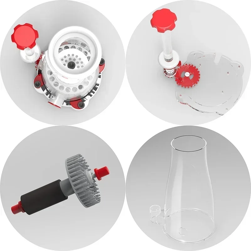 24 فولت فقاعة Magus منحنى A3 A5 A8 A9 حوض السمك الداخلي البروتين مقشدة حوض مضخة المياه المالحة البحرية الشعاب المرجانية إبرة عجلة فنتوري مضخة #2