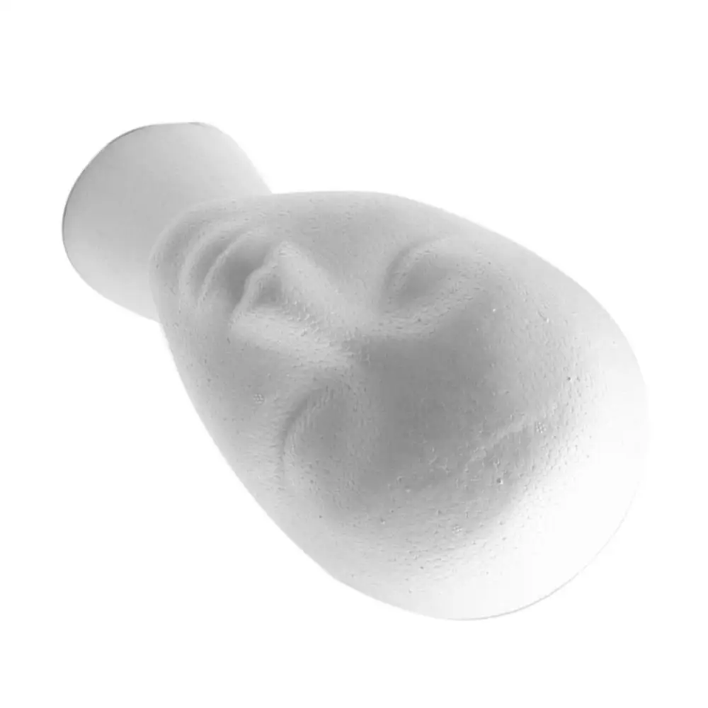 Foam Female Mannequin Head Hat Wig Holder Headwear Display Model Shooting Props Wigs Display Head For Daily Use