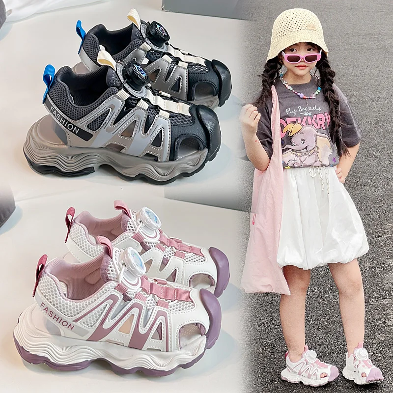 Children's Sandals Summer Fashion Non-slip Wear-resistant Outdoor Walking Shoes for Boys and Girls Casual Beach Sandal