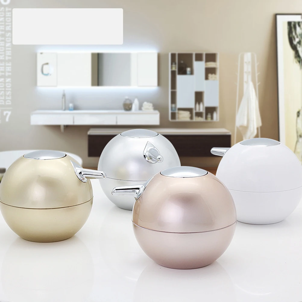 

380Ml Spherical Hand Bottle Soap Dispenser Pressed Lotion Bottle Rose Gold Creative Fine Workmanship Abs Non Toxic Antirust Easy