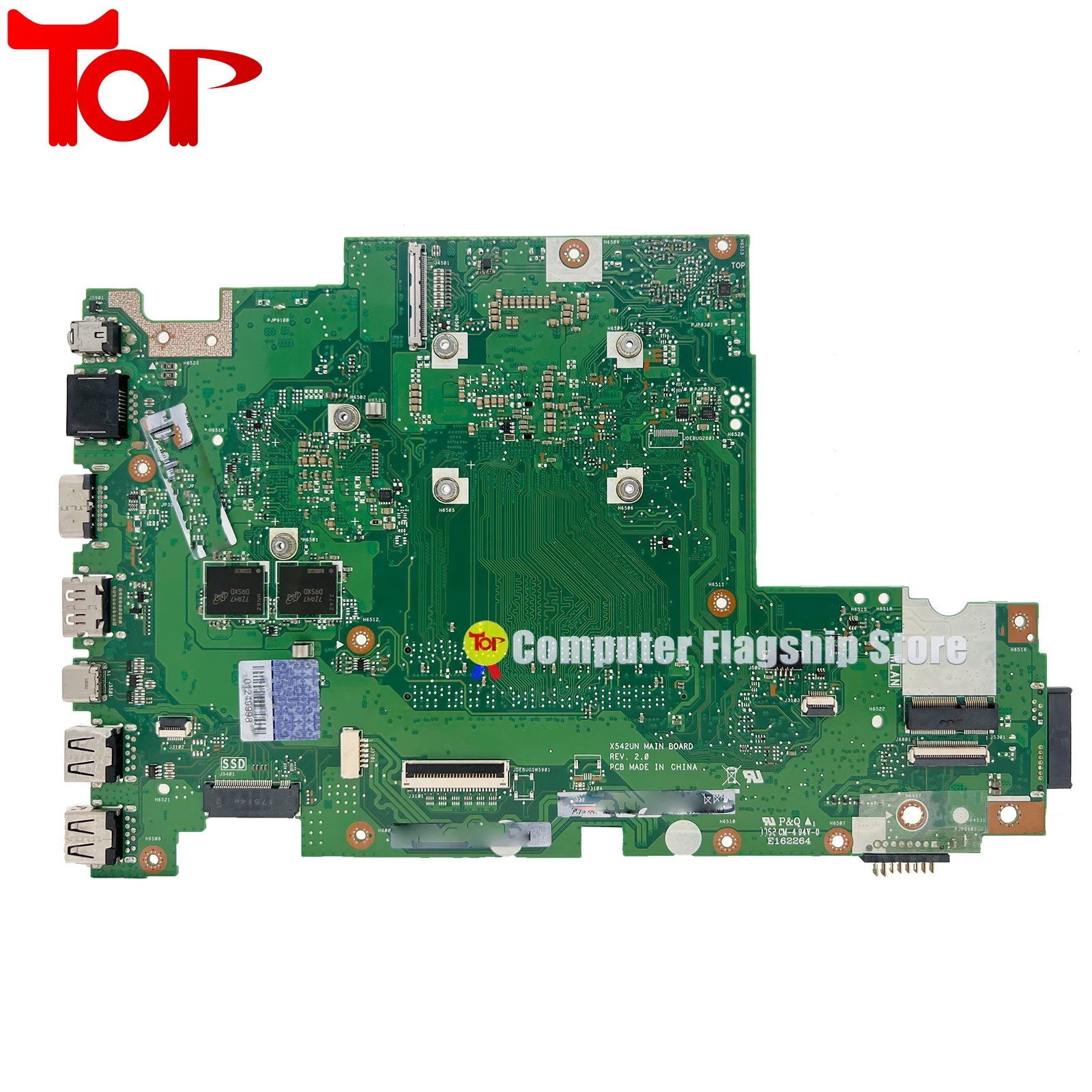 X542U Motherboard For ASUS X542UQ X542UF X542UA X542UN X542UNT X542UAR X542URV X542UQR X542URR I3 I5 I7 940M MX150 Mainboard