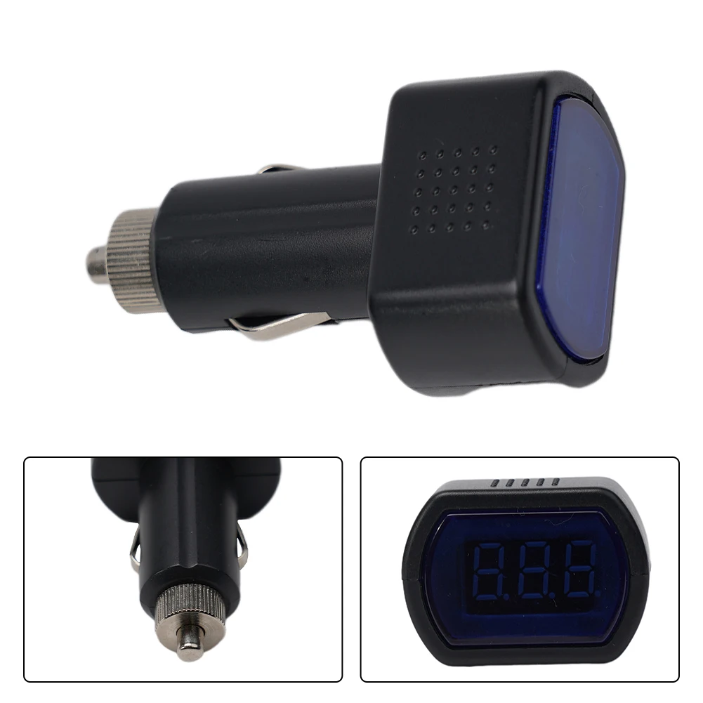 Machine Battery Voltage Meter Voltage Meter 0 30 V Battery Black Car Digital Gauge LED Monitor Practical Truck