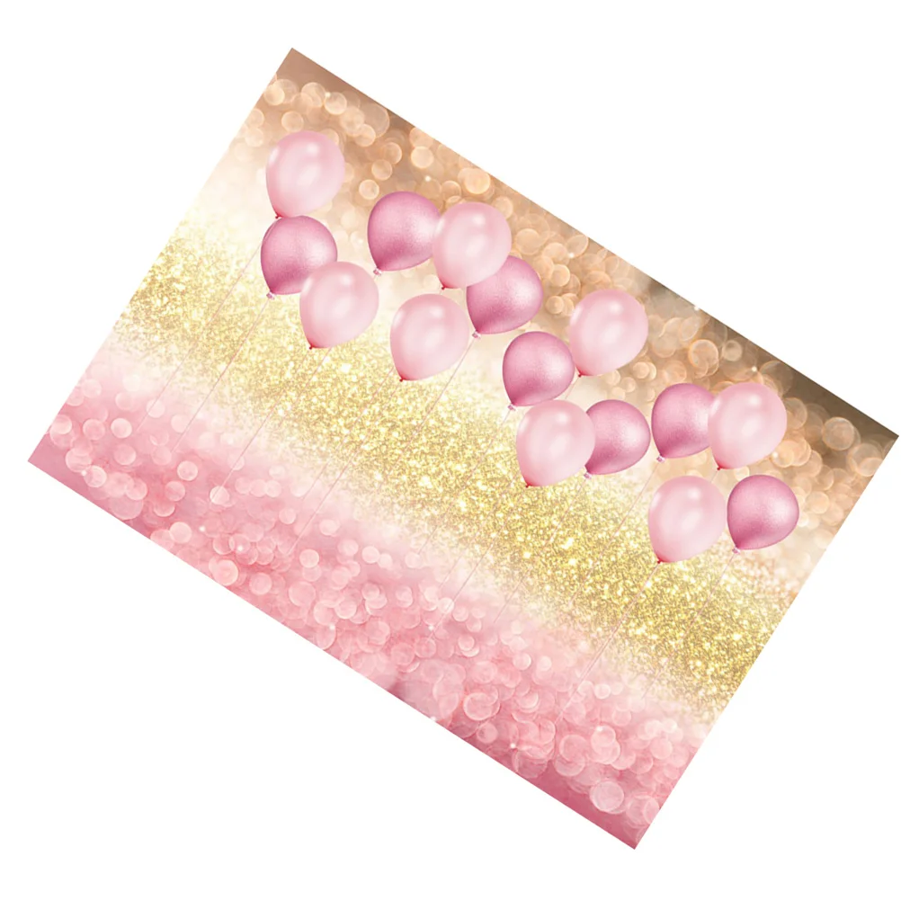 

Photo Backdrop Cloth Pink Balloon Facula Pattern For Photography Studio Video Shoot Party Decor Background Wallpaper Event Snap