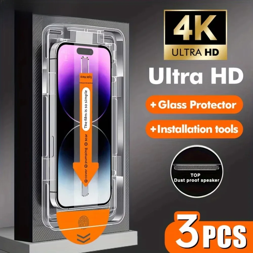 

5 шт. Защитная пленка из закаленного стекла для Tecno Camon 50 Ultra 19 Neo 18P 30S 40 Premier 20 Pro 4G 5G, без пыли, простая установка